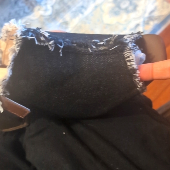 Nature Breeze Black jeans chunk heels Size 9 - Picture 4 of 13